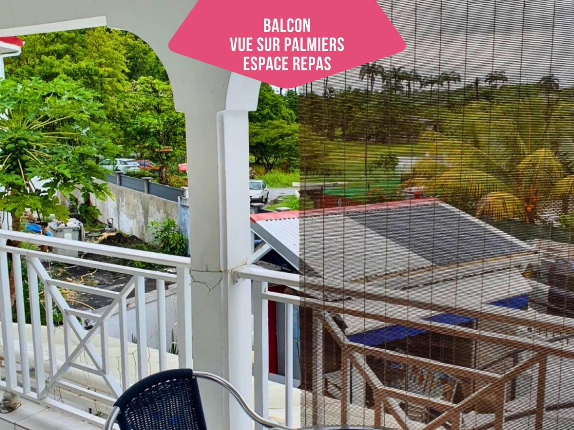Le Sable Bleu - Evasion Tropicale A Sainte-Anne - Plage 5Min - Piscine - Parking - Logement Climatise - Vue Sur Les Palmiers - Parfait Pour Sejours En Famille Ou Entre Amis Exterior photo